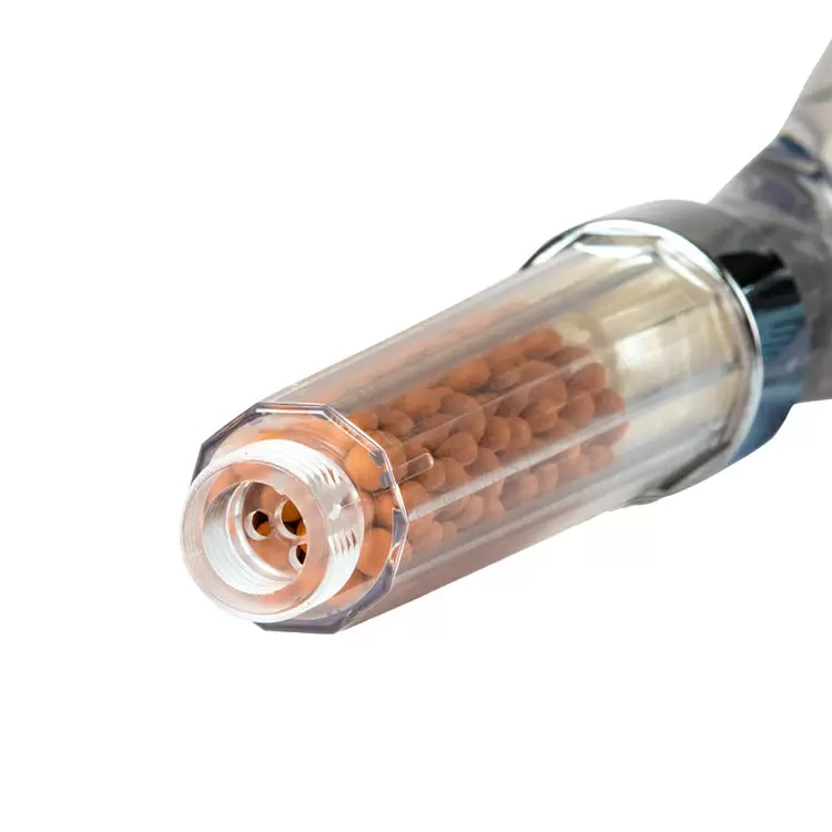 Спа душ слушалка Aquadon, ø 8,8 x 27,8 см, с минерални перли и 2 режима ...