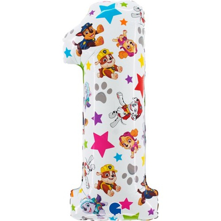 Фолиев балон номер 1, Paw Patrol, 33 x 71 cm, L221
