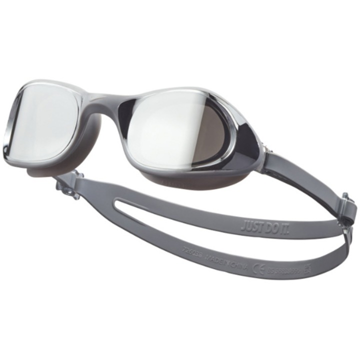Очила за плуване Nike Expanse Mirror, Унисекс, Сив
