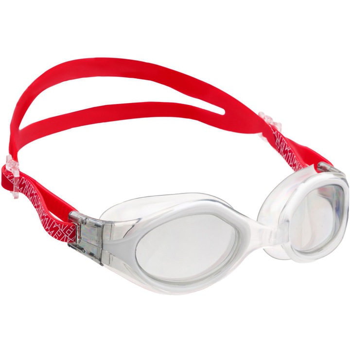 Очила за плуване Nike Flex Fusion, Унисекс, Прозрачен/Червен