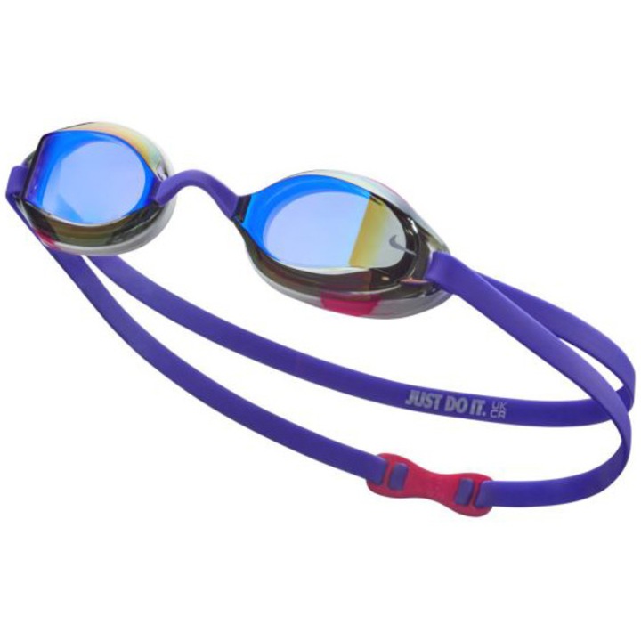 Детски очила за плуване Nike Legacy Mirror, Лилав
