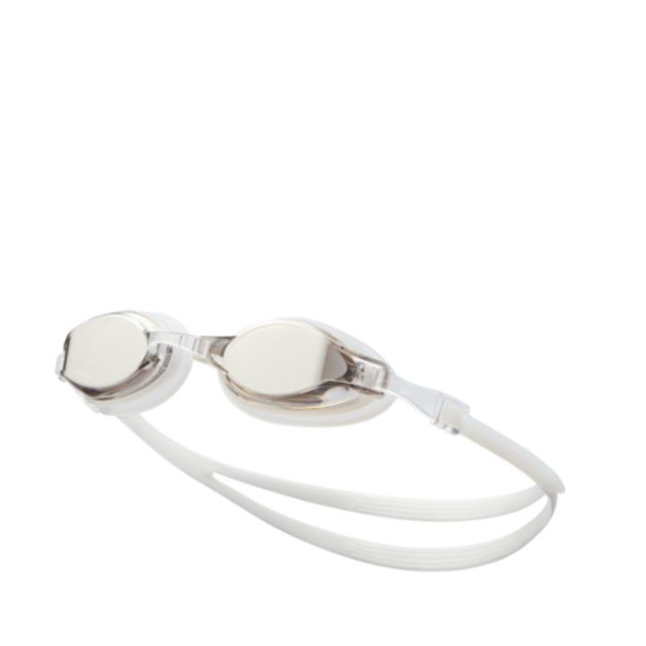 Очила за плуване Nike Chrome Mirror, Unisex, Сребрист/Бял