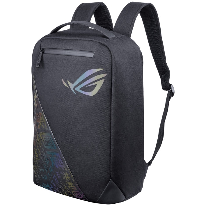 Rucsac laptop ASUS ROG BP1501G 17”, Holographic Edition, rezistent la apa, Negru