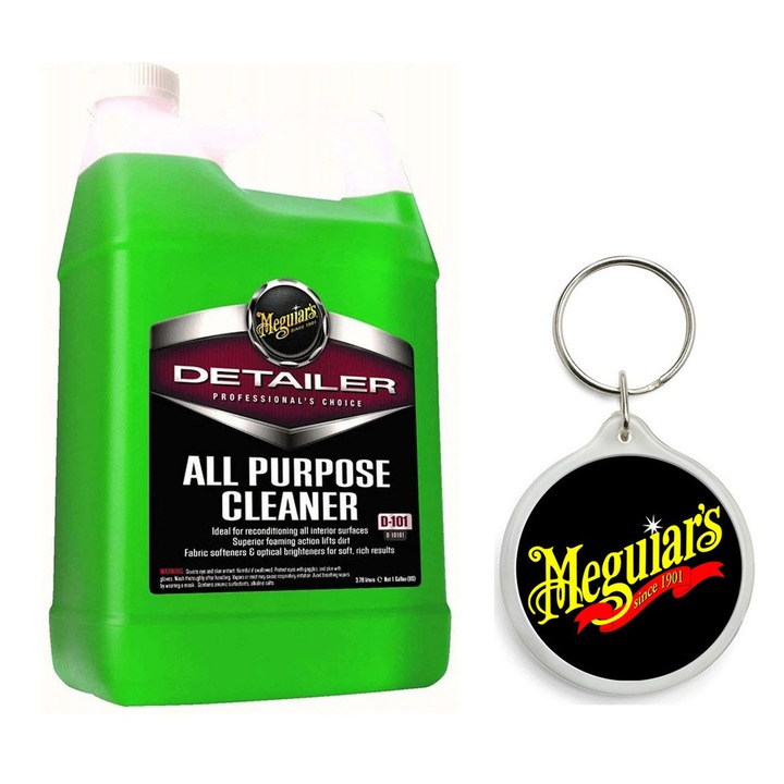 Set de Solutie Curatare Generala Meguiars All Purpose Cleaner, 3.8L cu Breloc Meguiars