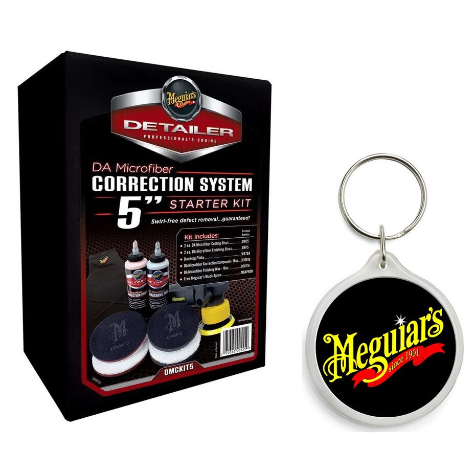 Meguiars DMCKIT5 DA Microfiber Correction System Kit 5