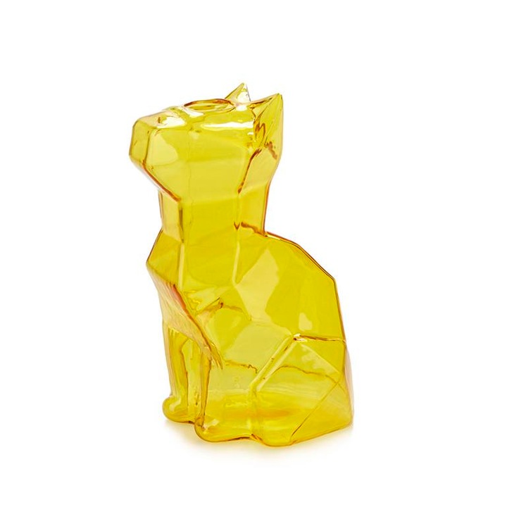 Balvi váza, Szfinx Cat, 15cm, Borostyán