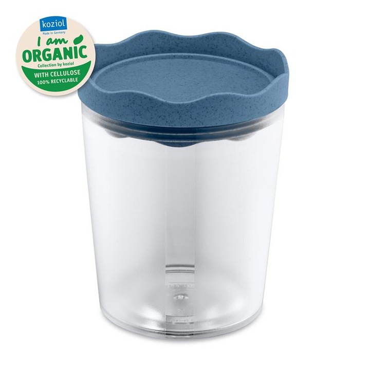 Koziol PRINCE M - Tároló 0,75l. - Organic Deep Blue