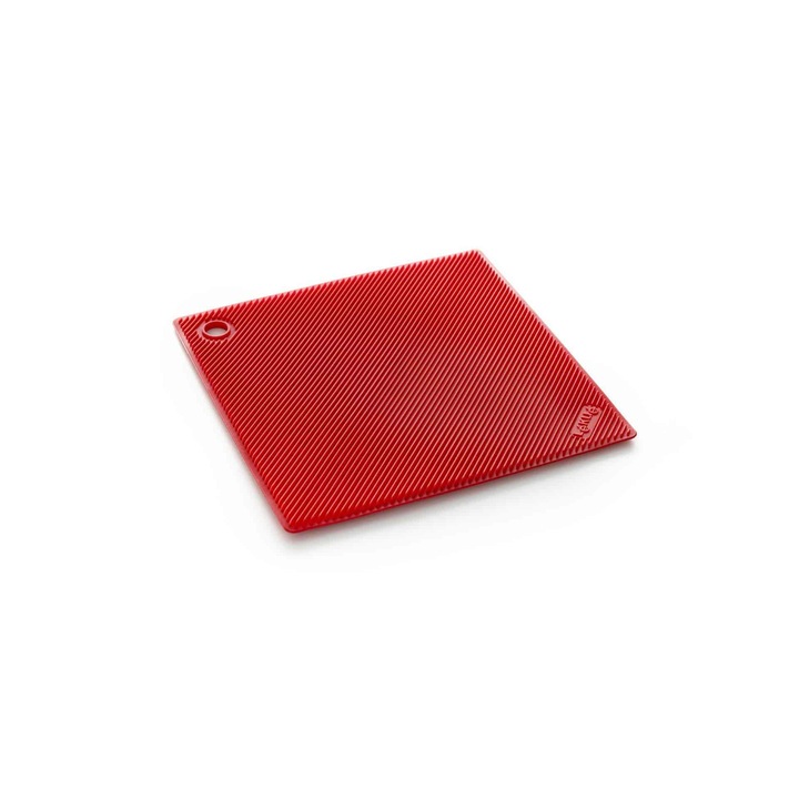 Suport pentru oala fierbinte, Lekue, Silicon, Rosu