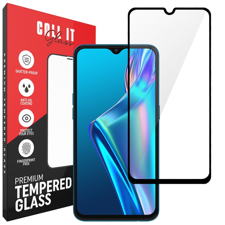 Защитно фолио Call It Glass™ за Oppo A12s, изработено от Premium Ultra Transparent Glass