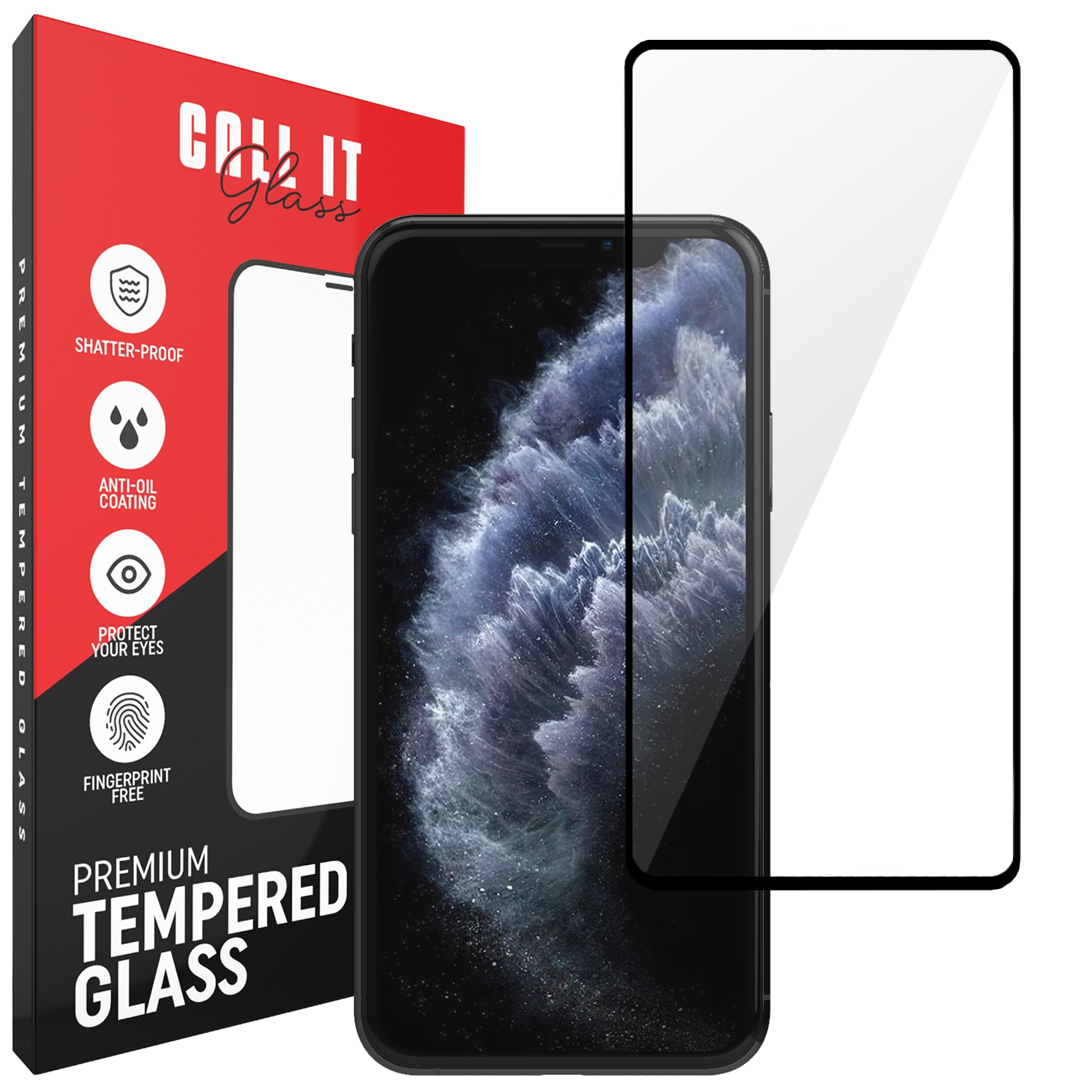 Folie Protectie Call It Glass™ pentru Apple iPhone 11 Pro Max din Sticla Premium Ultra Transparenta