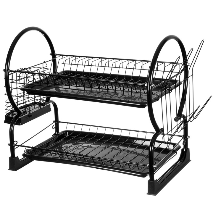 Uscator de vase Brunbeste, cu 2 niveluri, 56 x 25 x 39 cm, Bb-2342