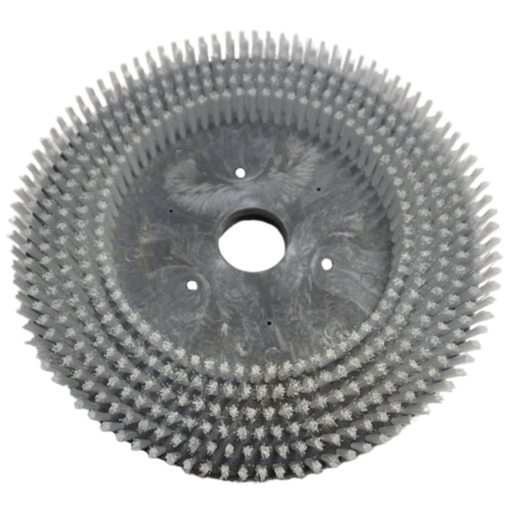 Tárcsás kefe, Comac 427716, PPL 0,6, padlómosó géphez Media 75 BT, Tripla 75, Innova 75, SMX 75, MMG, MR 75, átmérő 380 mm, fehér szín