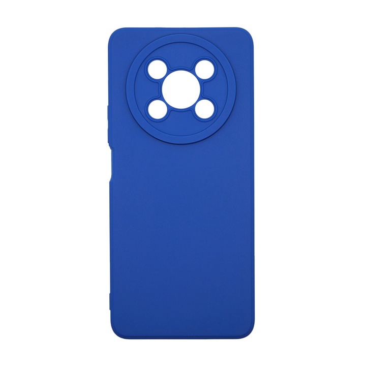 Силиконов TPU калъф за Honor Magic 4 Lite, Camera Ultra Safe, Hard Flexible TPU, Extra Protection Technology, Blue