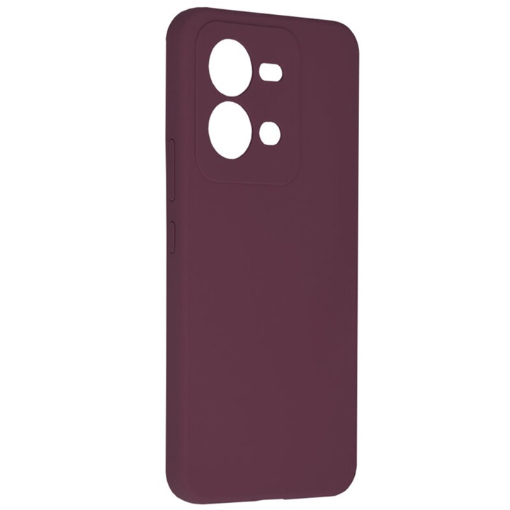 TPU силиконов калъф с микрофибър за Vivo X80 Lite, вътрешност от микрофибър, ултрамек силиконов екстериор, мек на допир, тънък, издръжлив, гъвкав, оптимална ултра защита, черен