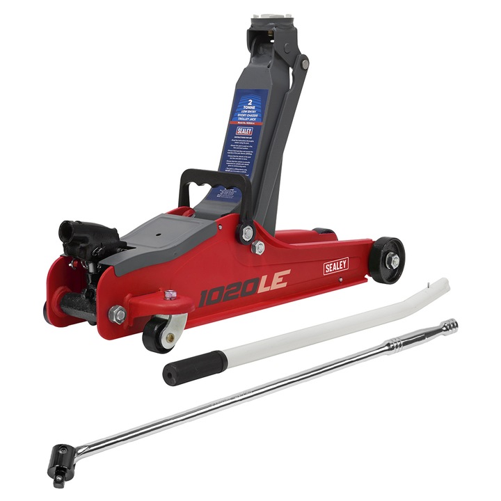Kit cric hidraulic 2 tone si bara de forta, Sealey