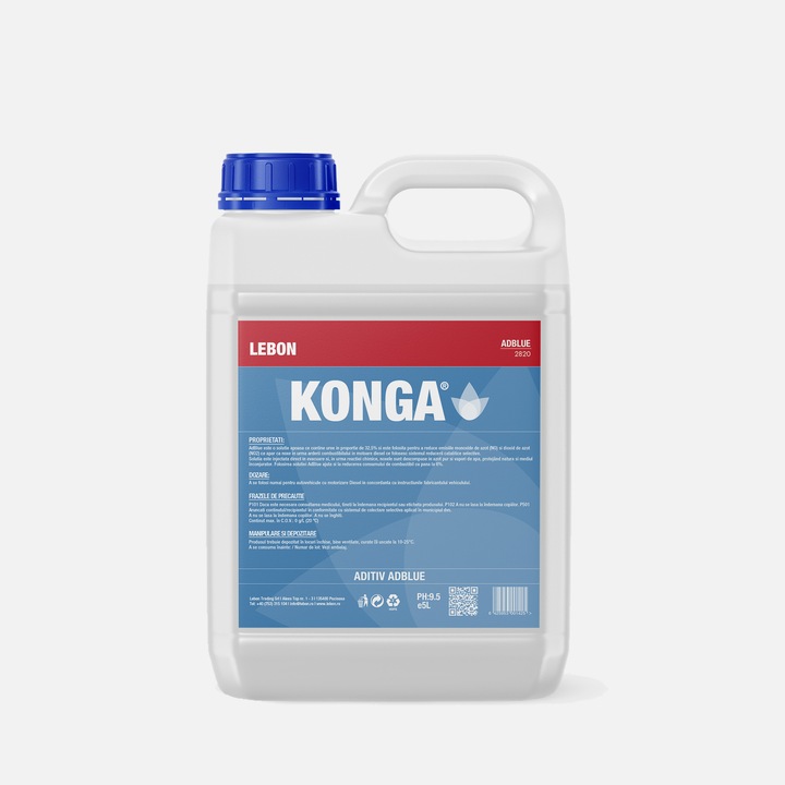 Aditiv AdBlue 5L, pentru motoare diesel euro 6, palnie de umplere inclus