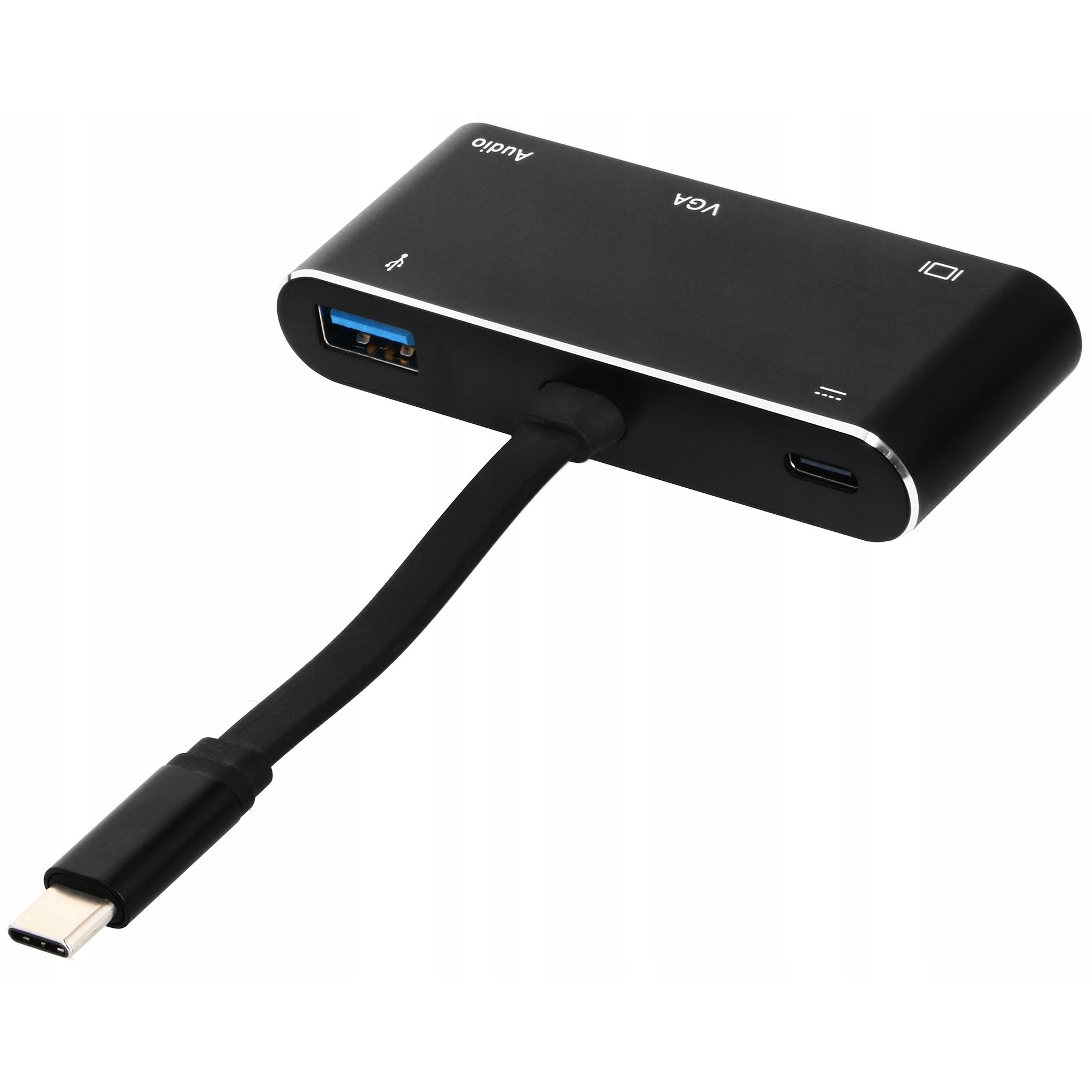 Adaptor 5w1, PAWONIK, USB-C tata la USB 3.0 mama/USB-C mama/HDMI mama ...