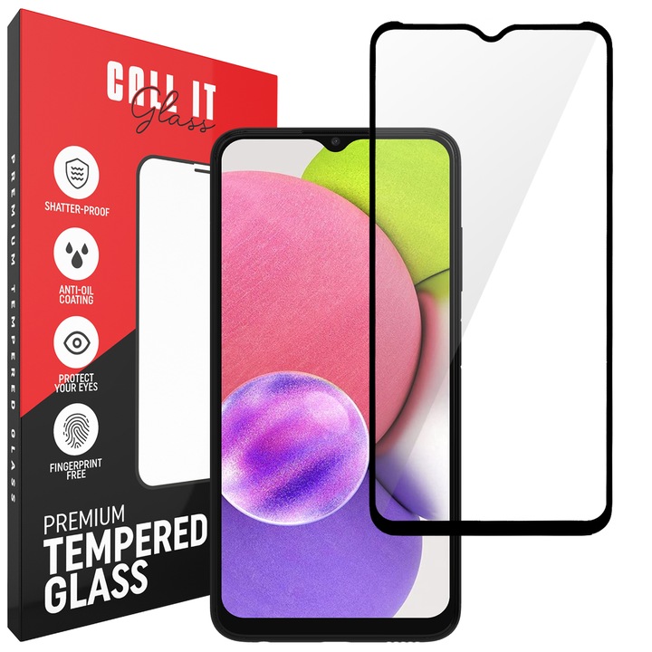 Call It Glass™ védőfólia Samsung Galaxy A03s készülékekhez Premium Ultra Transparent Glass üvegből