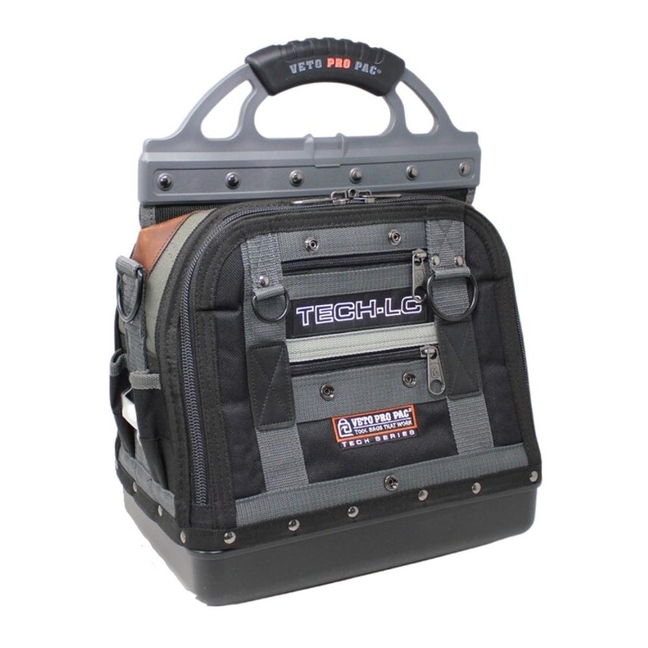 Geanta scule cu 53 buzunare, Veto Pro Pac Tech-LC, baza rezistenta la apa, nituri din bronz