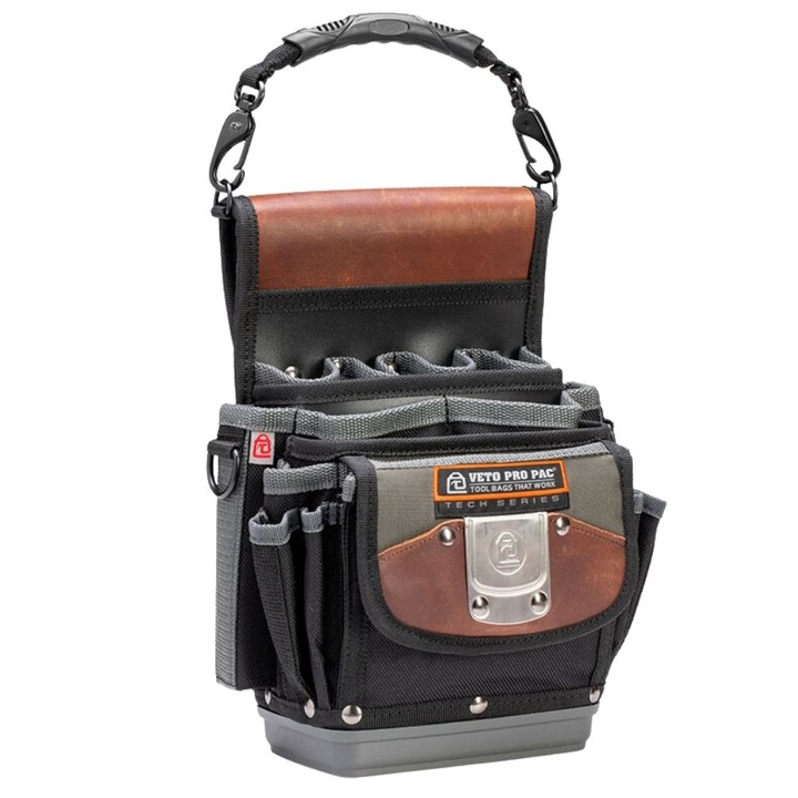 Geanta scule cu 20 buzunare, Veto Pro Pac TP4B, baza rezistenta la apa, nituri din bronz
