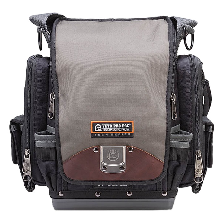 Geanta scule cu 47 buzunare, Veto Pro Pac TP-XXL, baza rezistenta la apa, nituri din bronz