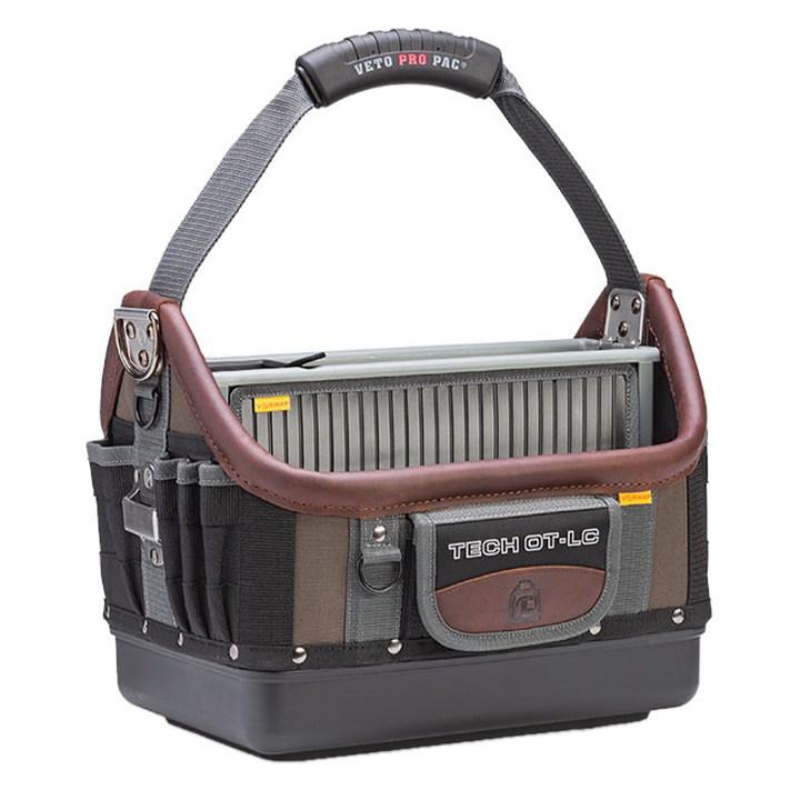 Geanta scule cu 38 buzunare, Veto Pro Pac Tech OT-LC, baza rezistenta la apa, nituri din bronz