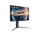 LG 27GR95QE-B 27" Gaming monitor, OLED, 16:9, 2560x1440, 240Hz, 0.03ms, 200cd, HDMIx2, DP, USB, G-Sync, HDR, Pivot, Fekete