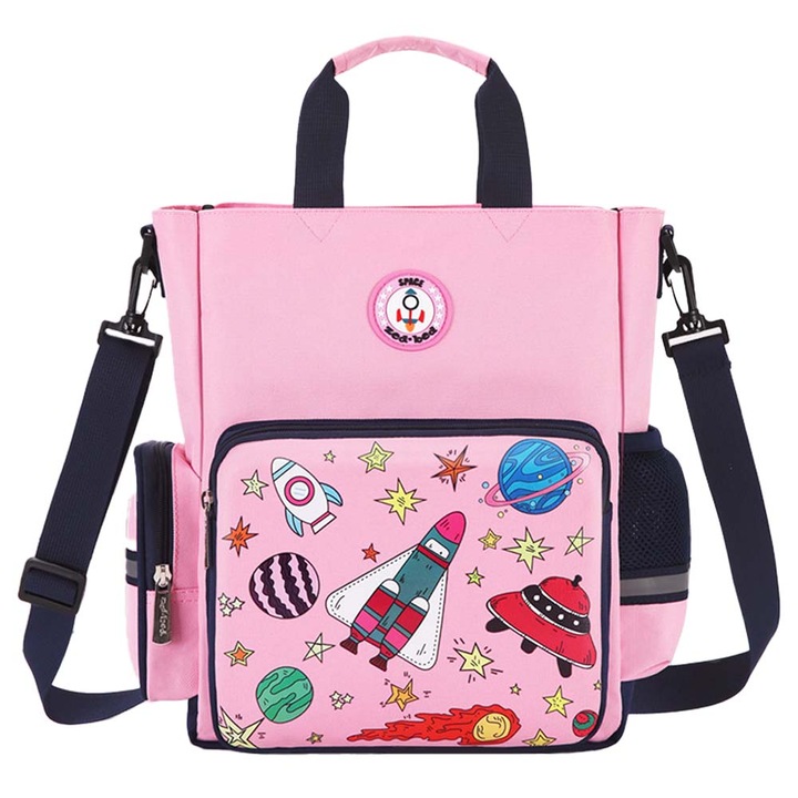 Dolcini, Елегантна раница, Fashion Backpack, Daily, Travel, Student Bag 426342, розов