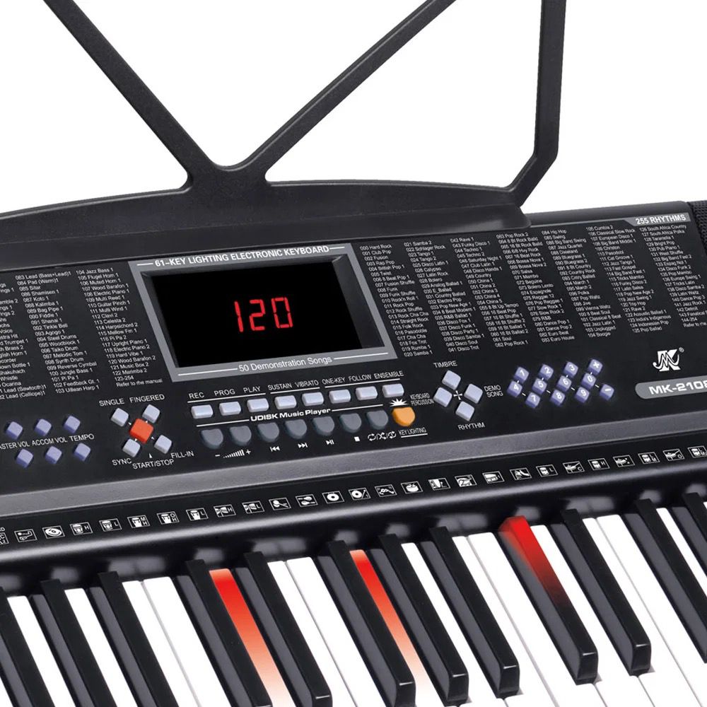 Orga Electronica 61 Clape Incepatori/Intermediari Clape Iluminate