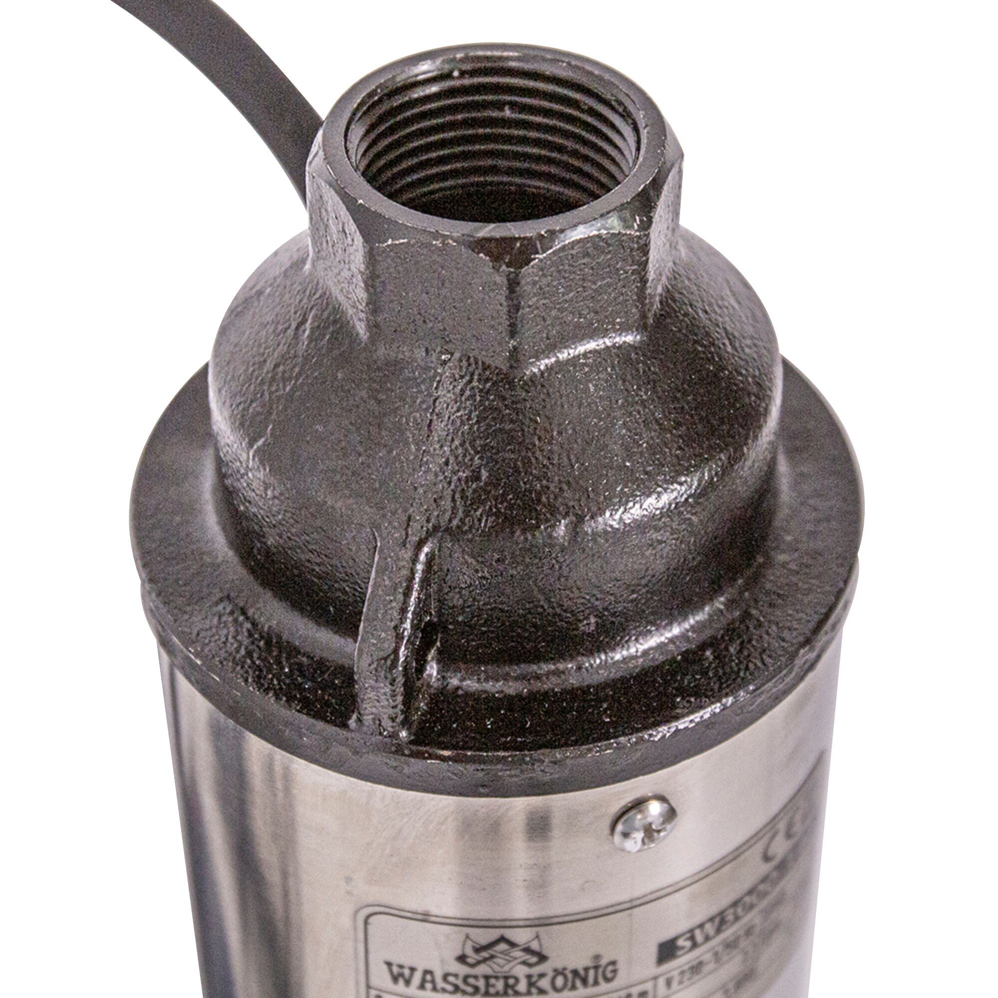Pompa submersibila ape curate Solid Volt, motor electric, 1000W, debit maxim 3 mc/h, inaltimea maxima de refulare 90m Pompa submersibila ape curate Solid Volt, motor electric, 1000W, debit maxim 3 mc/h, inaltimea maxima de refulare 90m