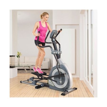 Bicicleta eliptica KETTLER ELLIPTICAL P, Volanta 18 kg, Greutate utilizator: 130 kg, 12 programe de antrenament.