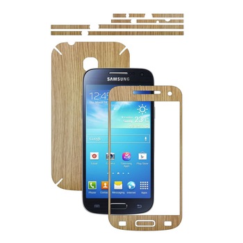Folie de protectie Carbon Skinz, Husa de tip Skin Adeziv pentru Carcasa, Lemn Stejar dedicata Samsung Galaxy S4 Mini Folie de protectie Carbon Skinz, Husa de tip Skin Adeziv pentru Carcasa, Lemn Stejar dedicata Samsung Galaxy S4 Mini