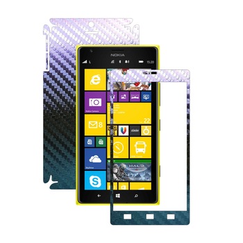 Folie de protectie Carbon Skinz, Husa de tip Skin Adeziv pentru Carcasa, Carbon Cameleon dedicata Nokia Lumia 1520 Folie de protectie Carbon Skinz, Husa de tip Skin Adeziv pentru Carcasa, Carbon Cameleon dedicata Nokia Lumia 1520
