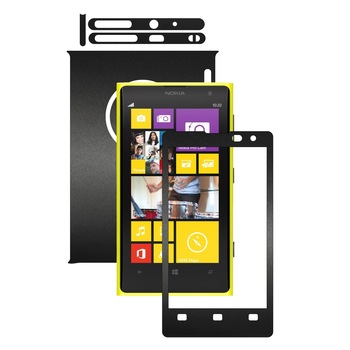 Folie de protectie Carbon Skinz, Husa de tip Skin Adeziv pentru Carcasa, Negru Mat dedicata Nokia Lumia 1020 Folie de protectie Carbon Skinz, Husa de tip Skin Adeziv pentru Carcasa, Negru Mat dedicata Nokia Lumia 1020