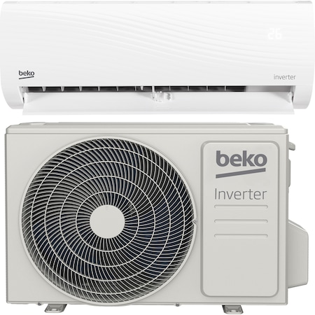 Климатик Beko 12000 BTU, Клас A++/A+, HomeWhiz Wi-Fi Control, Функция отопление, Silver Ion, ZoneFlollow, SelfClean+, Включен монтажен комплект, BRHPG120, Бял