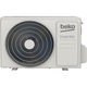 Aparat de aer conditionat Beko 12000 BTU, Clasa A++/A+, Control Wi-Fi HomeWhiz, Functie Incalzire, Silver Ion, ZoneFlollow, SelfClean+, kit instalare inclus, BRHPG120, alb