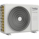 Aparat de aer conditionat Beko 12000 BTU, Clasa A++/A+, Control Wi-Fi HomeWhiz, Functie Incalzire, Silver Ion, ZoneFlollow, SelfClean+, kit instalare inclus, BRHPG120, alb