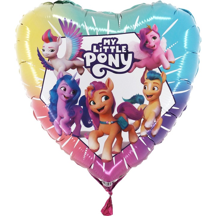 Balon folie, My Little Pony, 45 cm, multicolor