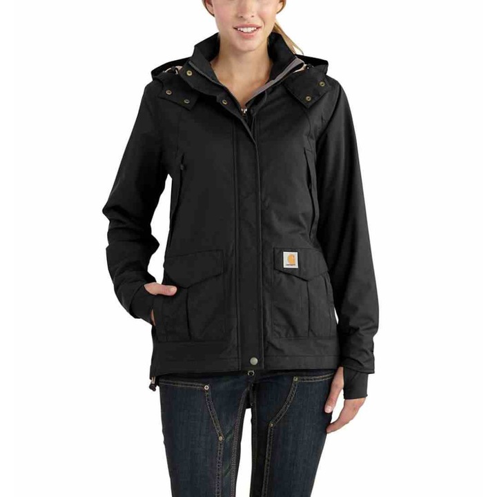 Черно дамско яке Carhartt, Черен