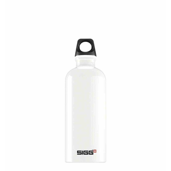 Alumínium kulacs, Sigg Traveler, 0,6L, Fehér