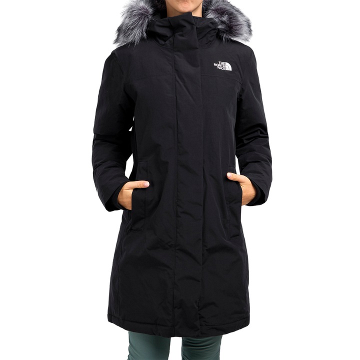 Kabát, The North Face, nejlon, XXL méret, fekete