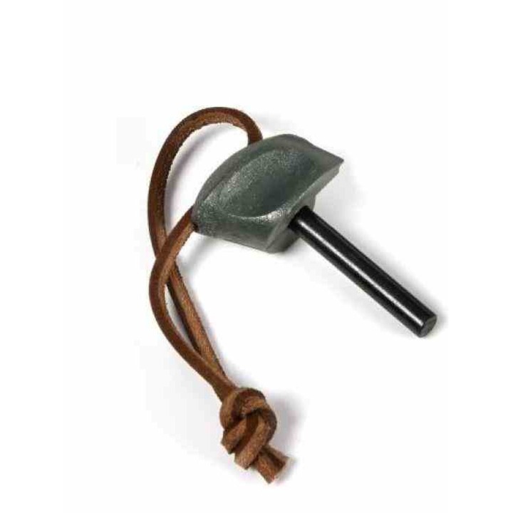 Dispozitiv de aprins focul, FireKnife, Aliaj de magneziu, Gri