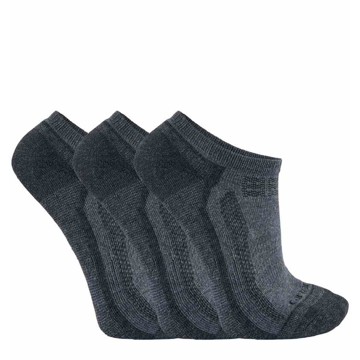Set 3 perechi sosete barbati, Carhartt, Gri