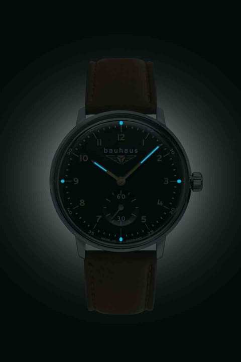 Ceas dama CARHARTT Bauhaus Lady 20372, negru, 35mm, curea din piele
