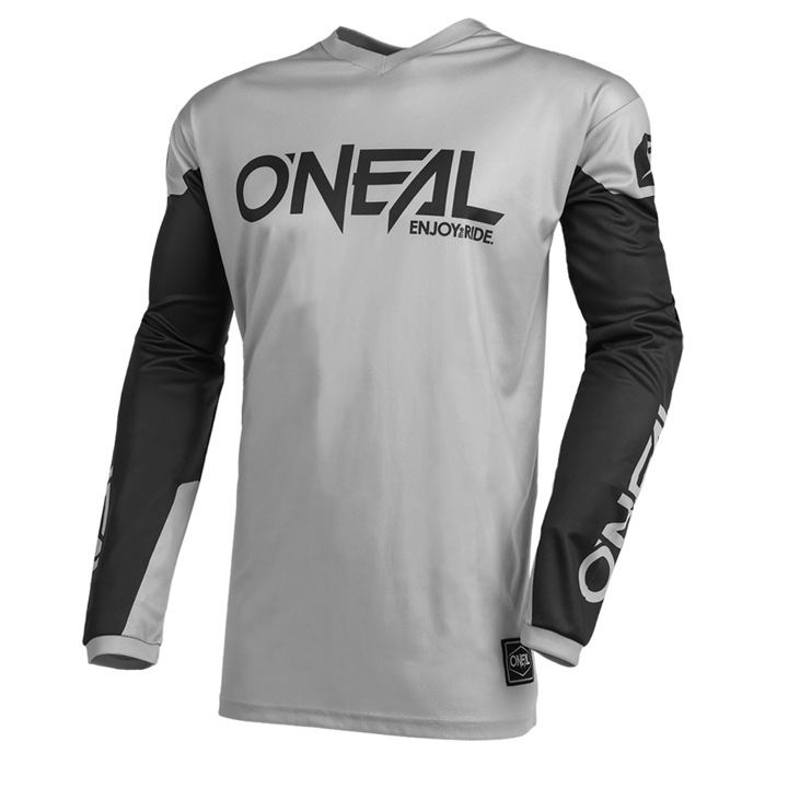 Bluza motocross O'NEAL THREAT GRAY/BLACK, XXL