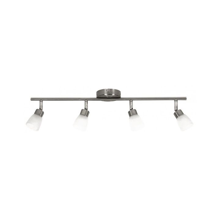 Спот Candellux Drops,4x40W G9, Матиран хром/Бял