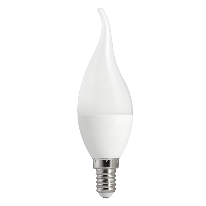 LED Лампа, Пламък 5W, E14, 3000K, 220-240V AC, Топла светлина, Ultralux