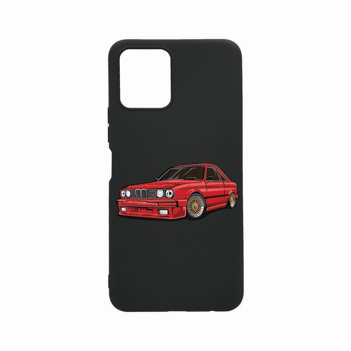 Силиконов калъф BestCase за Nokia G22, Classic Car, Slim 0.8 MM, Black Silicon Series, B 829
