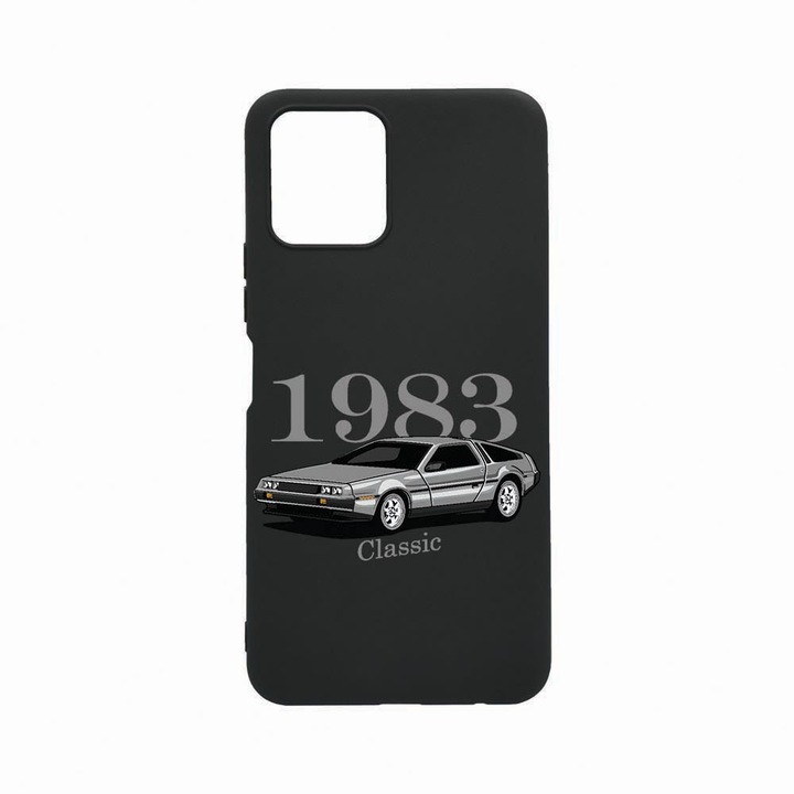 Силиконов калъф BestCase за Nokia G22, Classic Car, Slim 0.8 MM, Black Silicon Series, B 813