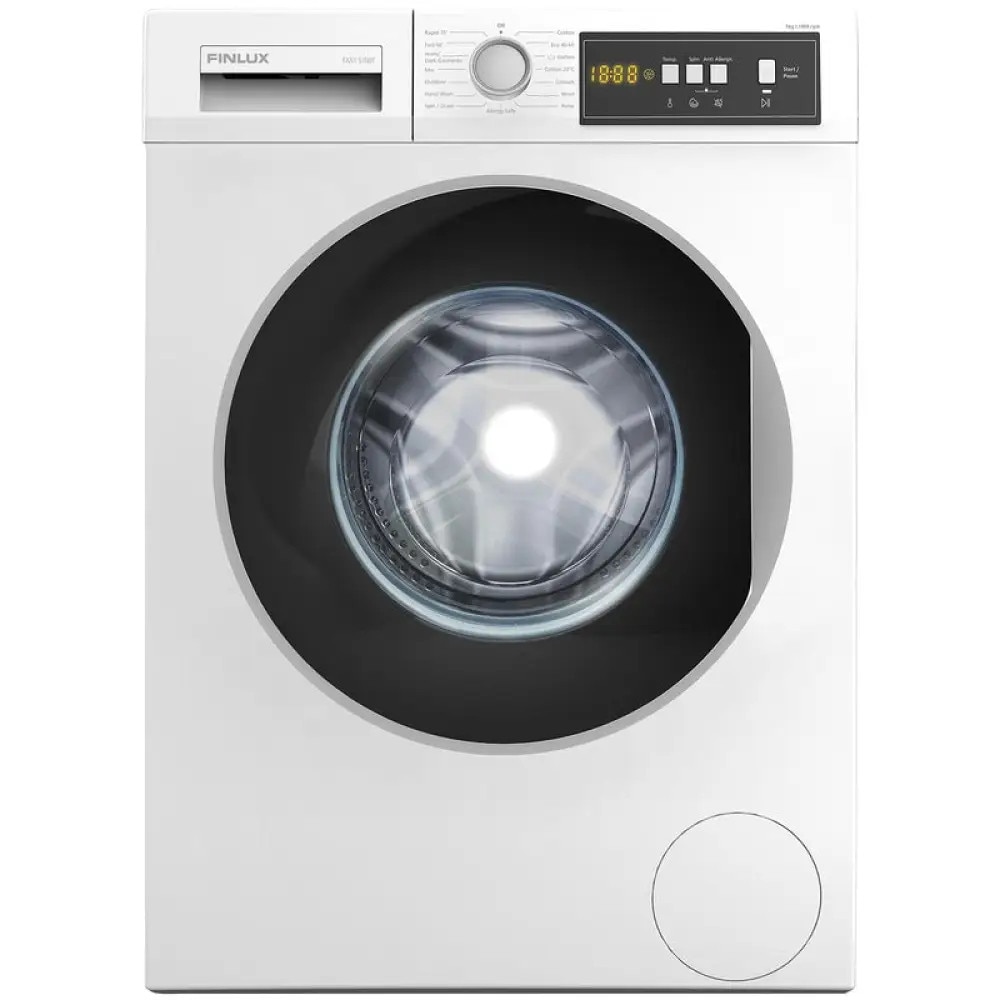 Masina de spalat rufe Finlux FXA1 5100T, 5 Kg, 1000 rpm, 15 programe, clasa D, Alba, Intarziere pornire, Selectare temperatura